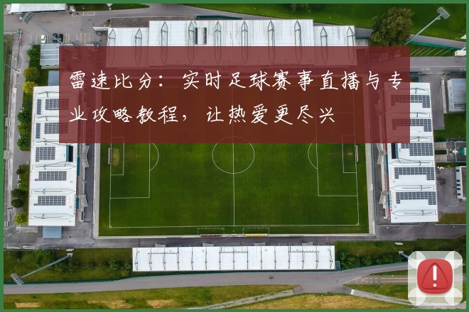 雷速比分：实时足球赛事直播与专业攻略教程，让热爱更尽兴